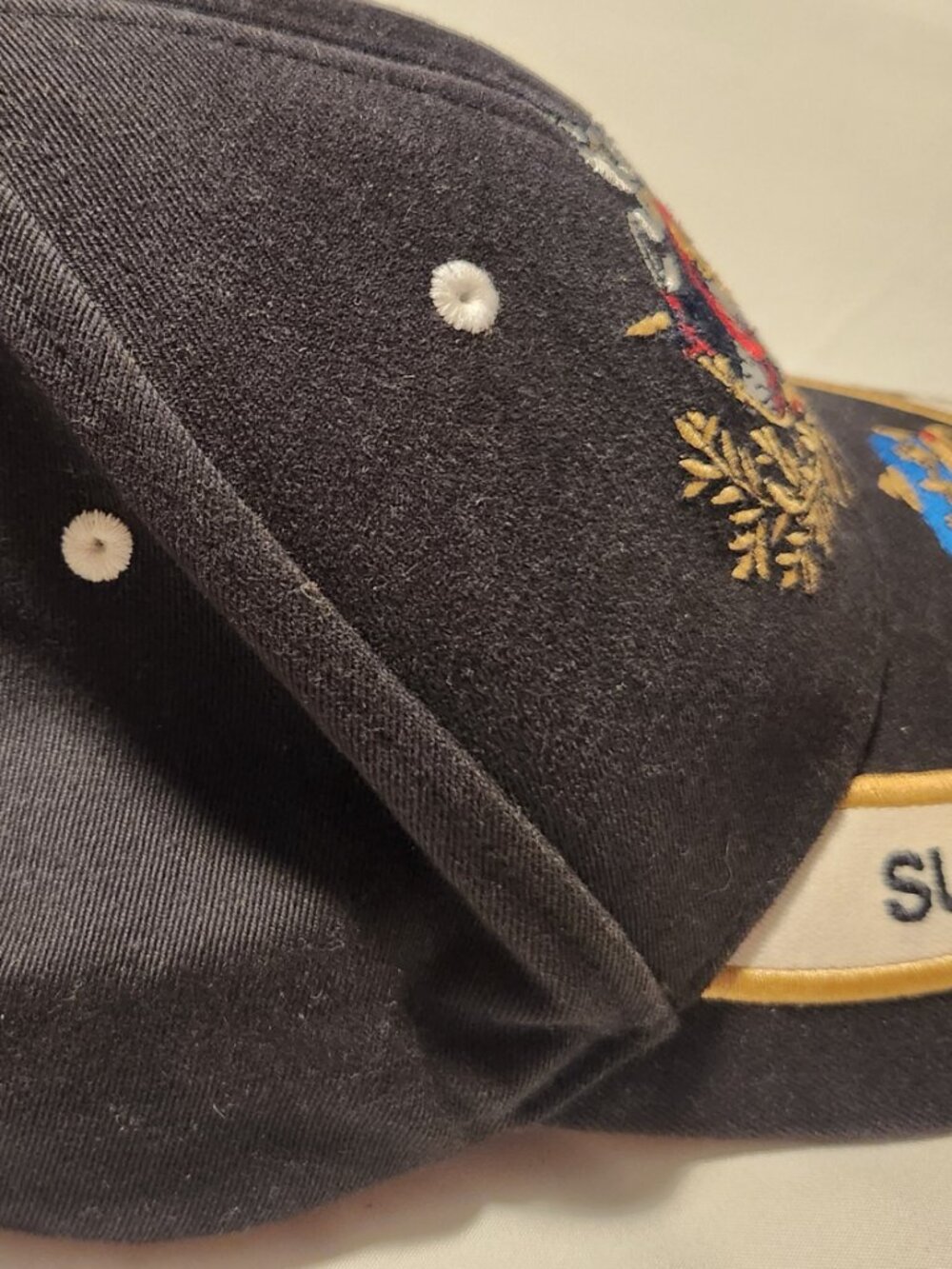 Supreme - SS22 Sailor Crest 6 panel Hat - Picture 3 of 7